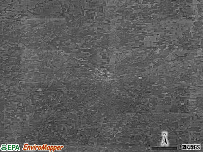 Zip code 47265 satellite photo by USGS