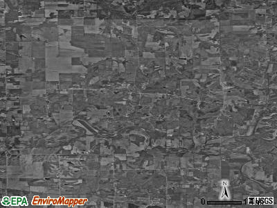 Zip code 47270 satellite photo by USGS