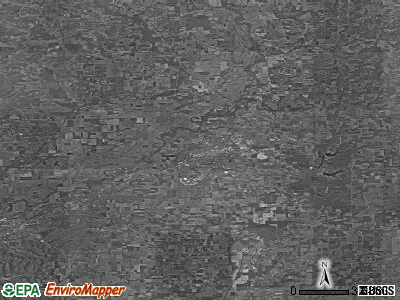 Zip code 47274 satellite photo by USGS