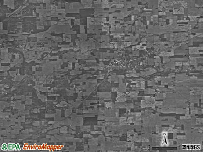 Zip code 47320 satellite photo by USGS