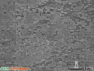 Zip code 47342 satellite photo by USGS