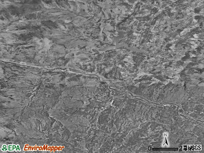 Zip code 05676 satellite photo by USGS