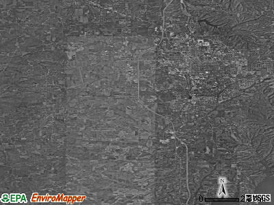 Zip code 47403 satellite photo by USGS