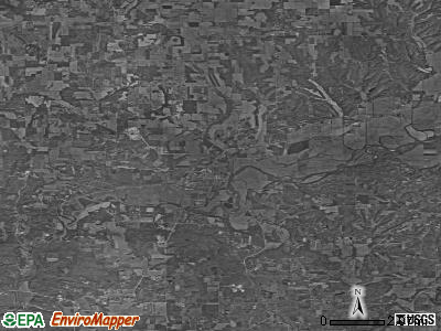 Zip code 47433 satellite photo by USGS