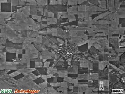 Zip code 47535 satellite photo by USGS