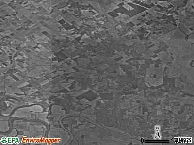 Zip code 47557 satellite photo by USGS