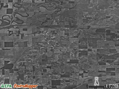 Zip code 47568 satellite photo by USGS