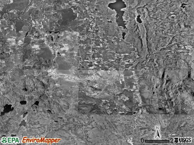 Zip code 05733 satellite photo by USGS