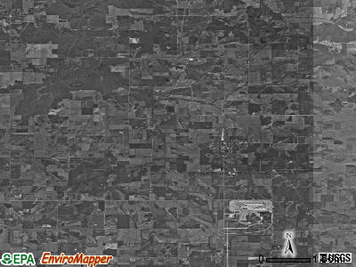 Zip code 47611 satellite photo by USGS
