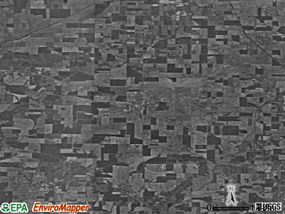 Zip code 47633 satellite photo by USGS