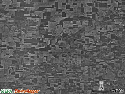 Zip code 47638 satellite photo by USGS