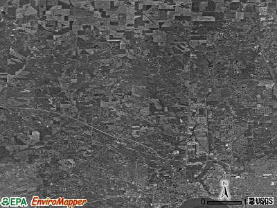 Zip code 47720 satellite photo by USGS