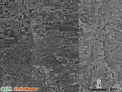 Zip code 47725 satellite photo by USGS