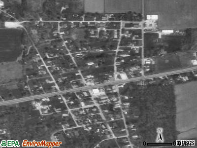 Zip code 47853 satellite photo by USGS