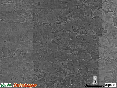 Zip code 47923 satellite photo by USGS