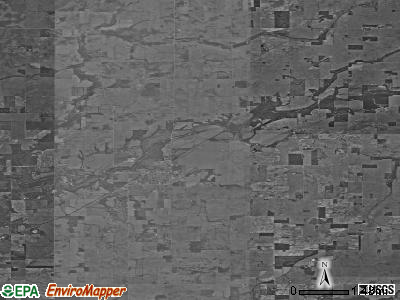 Zip code 47940 satellite photo by USGS