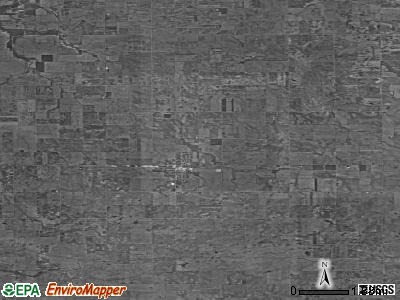 Zip code 47948 satellite photo by USGS