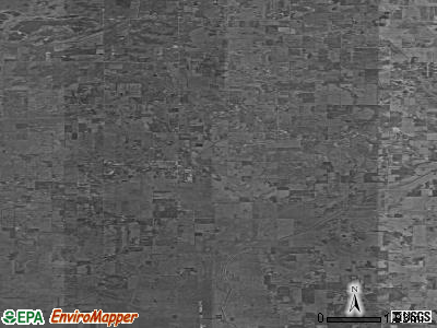 Zip code 47957 satellite photo by USGS