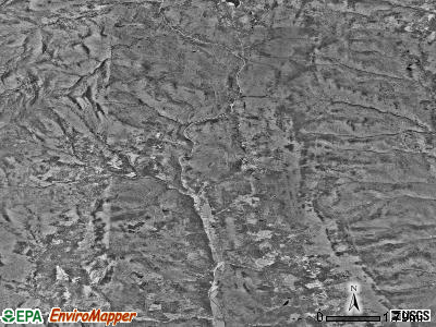 Zip code 05747 satellite photo by USGS