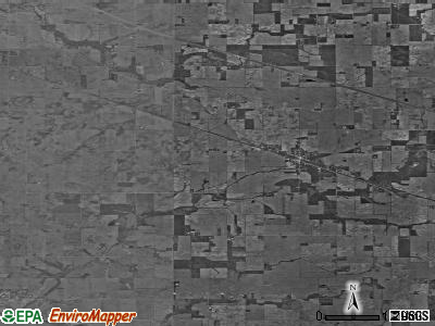 Zip code 47968 satellite photo by USGS