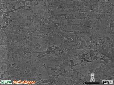 Zip code 47970 satellite photo by USGS