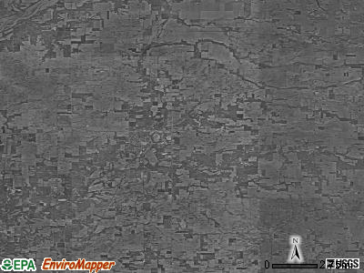 Zip code 47987 satellite photo by USGS