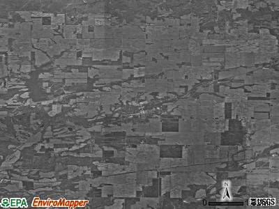 Zip code 47989 satellite photo by USGS
