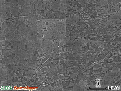 Zip code 47993 satellite photo by USGS