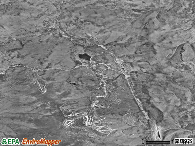 Zip code 05751 satellite photo by USGS