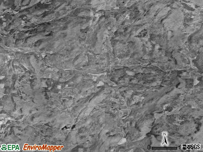 Zip code 05757 satellite photo by USGS