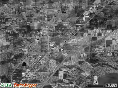 Zip code 48051 satellite photo by USGS