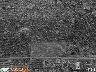 Zip code 48070 satellite photo by USGS