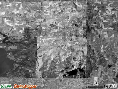 Zip code 05760 satellite photo by USGS