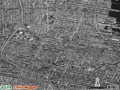 Zip code 48080 satellite photo by USGS