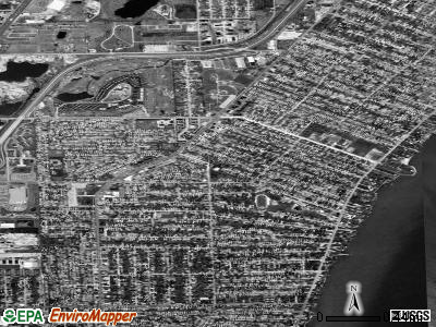 Zip code 48082 satellite photo by USGS