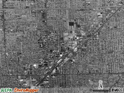 Zip code 48089 satellite photo by USGS