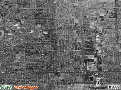 Zip code 48091 satellite photo by USGS