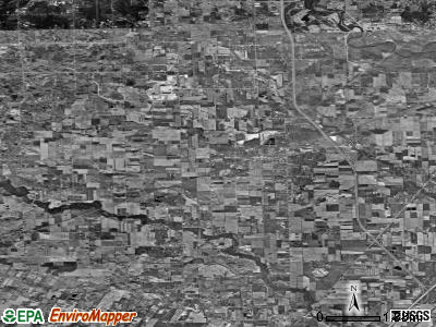 Zip code 48117 satellite photo by USGS