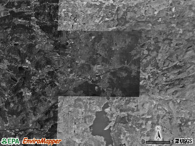 Zip code 05764 satellite photo by USGS