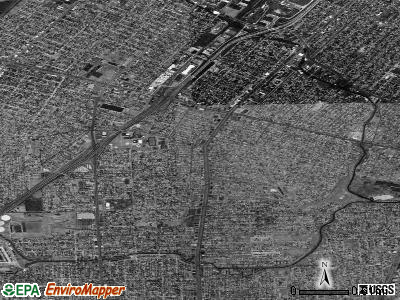 Zip code 48146 satellite photo by USGS