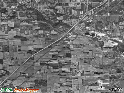 Zip code 48179 satellite photo by USGS