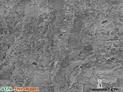 Zip code 05773 satellite photo by USGS