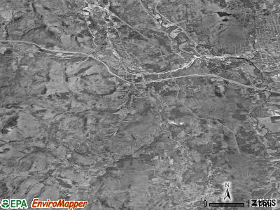 Zip code 05777 satellite photo by USGS