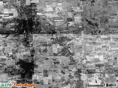 Zip code 48401 satellite photo by USGS