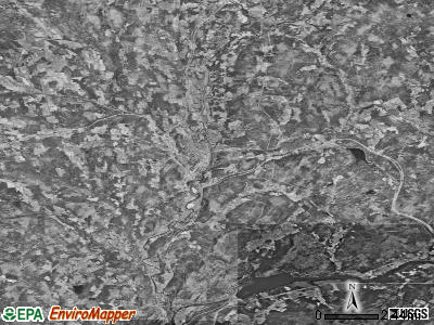 Zip code 05819 satellite photo by USGS