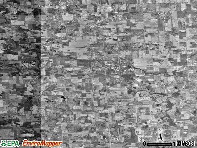 Zip code 48418 satellite photo by USGS