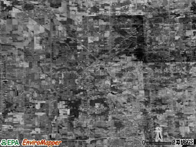 Zip code 48420 satellite photo by USGS