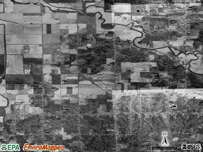 Zip code 48422 satellite photo by USGS