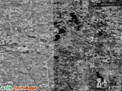 Zip code 48430 satellite photo by USGS
