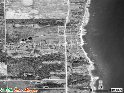 Zip code 48434 satellite photo by USGS